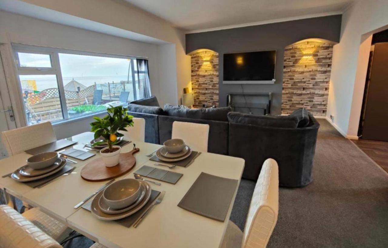 Sea View Apartment Large Balcony Whirlpool Bath 2 Bedrooms Sky Glass Tv Bridlington Exterior photo